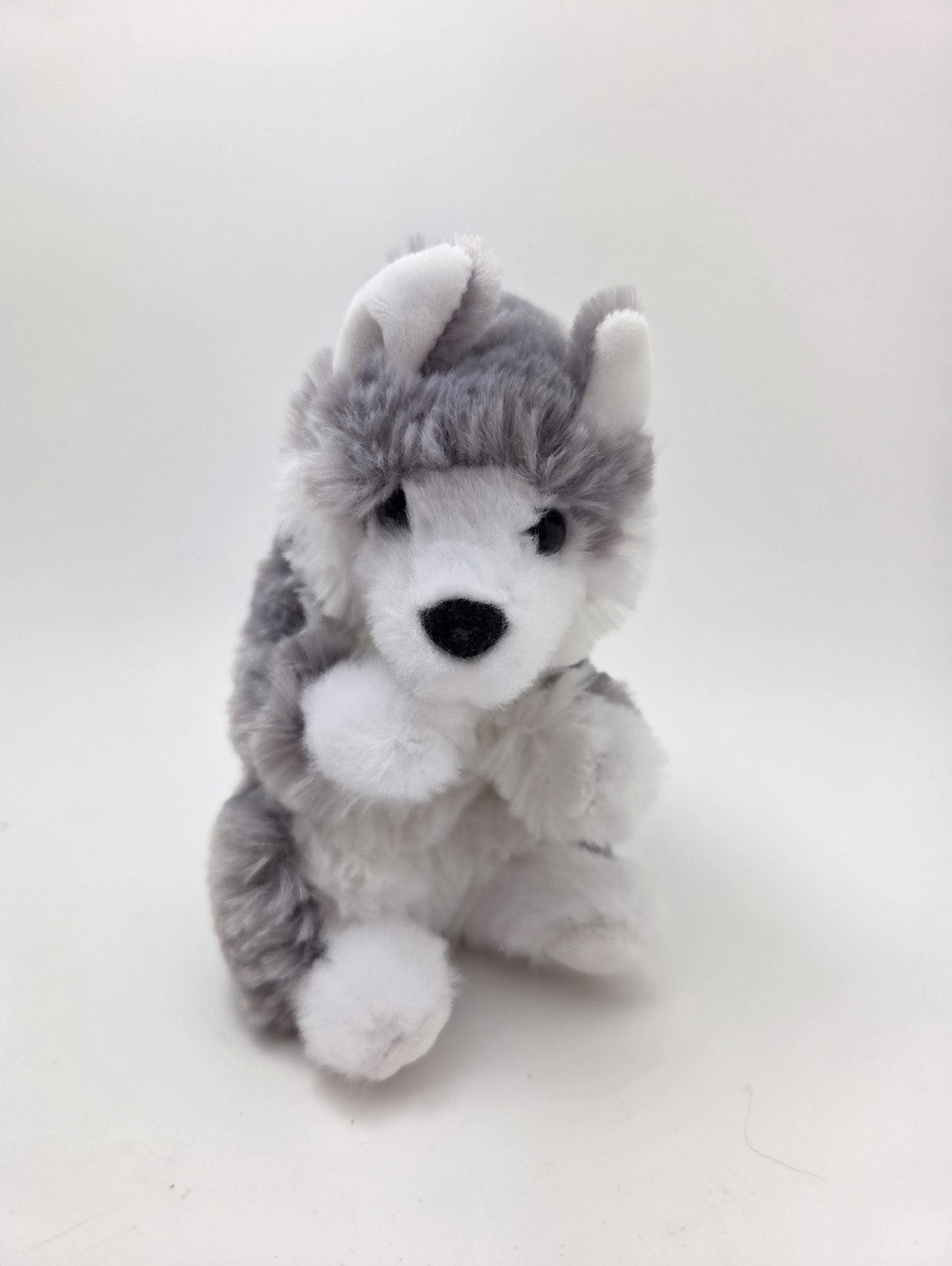 Vintage Douglas Lil Baby Husky Stuffed Animal, Douglas Plush (6 inch)